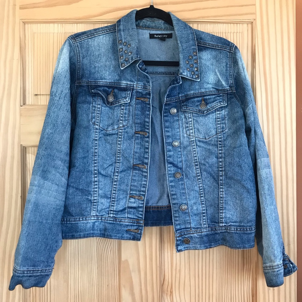 RELATIVITY Denim Jean Jacket